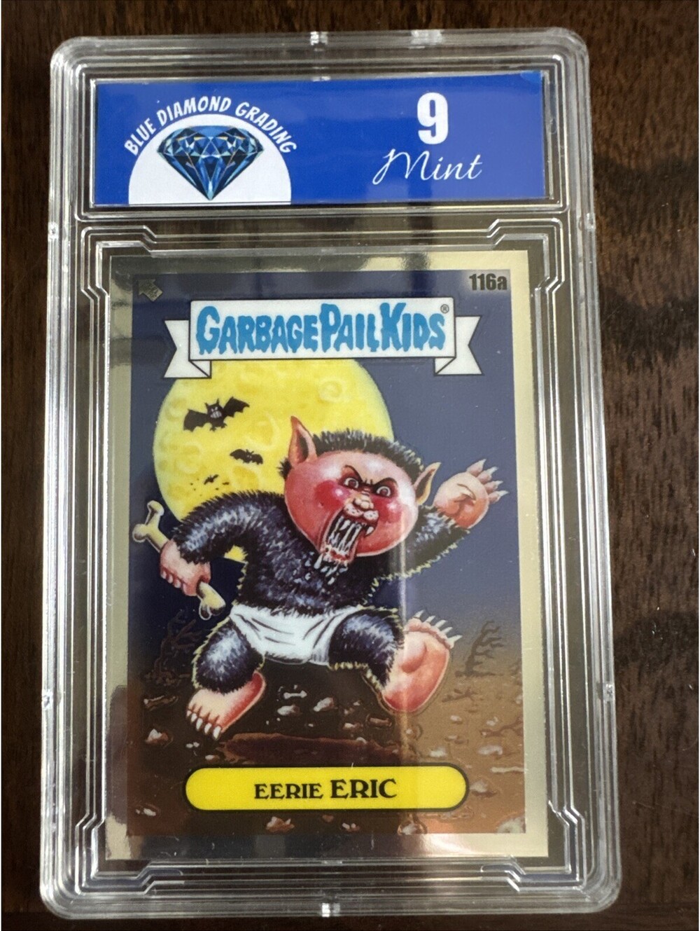 Graded Mint 9 - Garbage Pail Kids - Eerie Eric - 116a - 2020